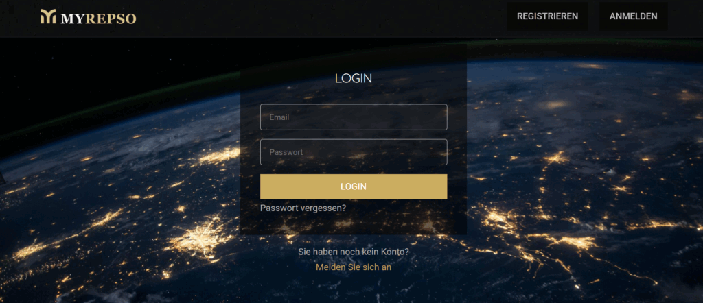 MYREPSO homepage MYREPSO homepage