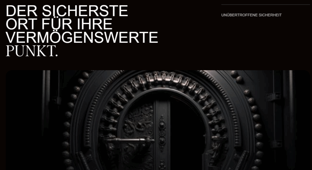 Vermögenssicherheit der Next Street Corporation Vermögenssicherheit der Next Street Corporation