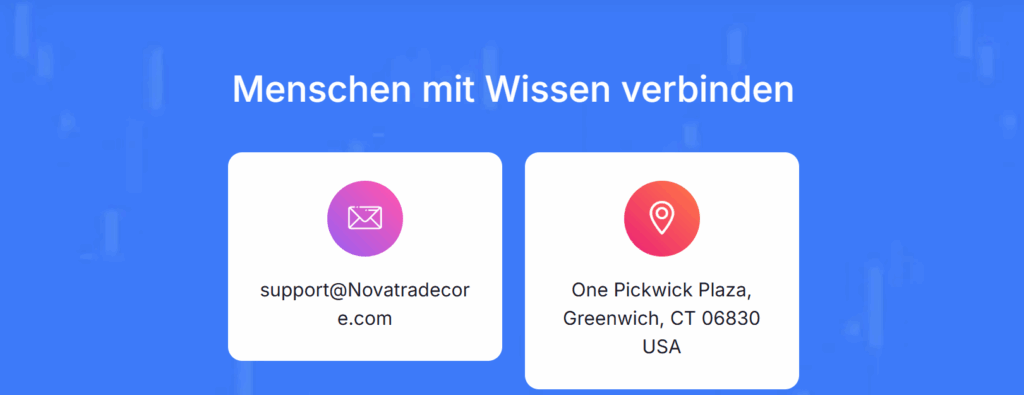 Novatradecore Kompetenter und reaktionsschneller Kundenservice
