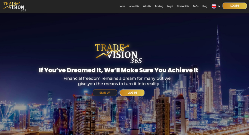 TradeVision365 trading platform