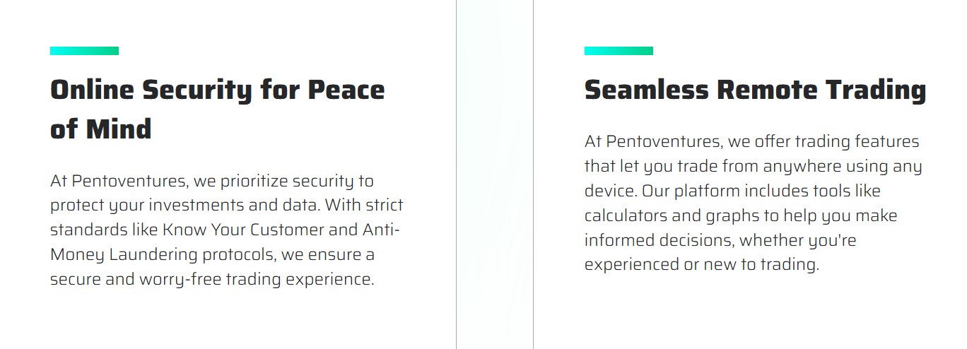 Pentoventures Secure Seamless Trading